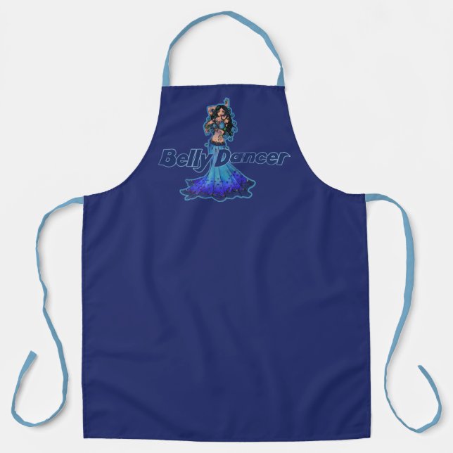 Pisces Vintage Belly Dancer Apron (Front)