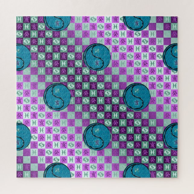 Pisces & Water Boar Jigsaw Puzzle (Vertical)