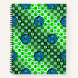 Pisces & Water Goat Notebook