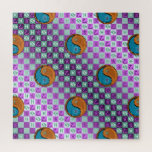 Pisces & Wood Boar Jigsaw Puzzle<br><div class="desc">For those born under the sign of Pisces in the Year of the Wood Boar.</div>