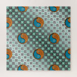 Pisces & Wood Rabbit Jigsaw Puzzle<br><div class="desc">For those born under the sign of Pisces in the Year of the Wood Rabbit.</div>