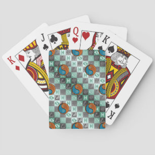 Pisces & Wood Rabbit Playing Cards