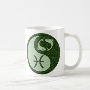 Pisces Yin Yang Coffee Mug
