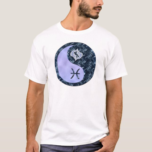 Pisces Yin Yang T-Shirt (Front)