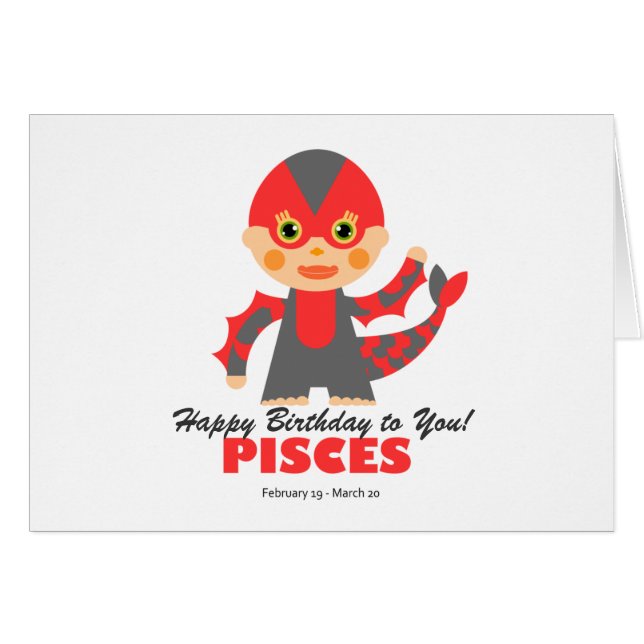 Pisces Zodiac for kids (Front Horizontal)