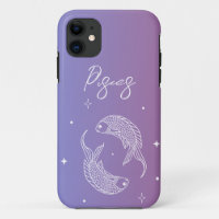 Pisces zodiac horoscope star sign gradient
