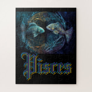 Pisces Zodiac Jigsaw Puzzle