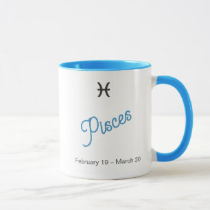 Pisces Zodiac Mug – Astrology Coffee Cup