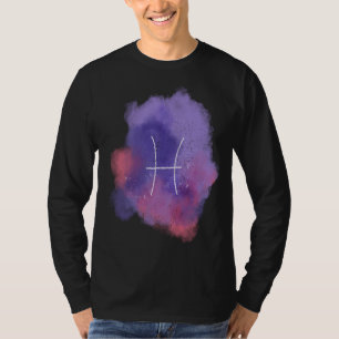 Pisces Zodiac Sign Birthday Horoscope Astrology As T-Shirt