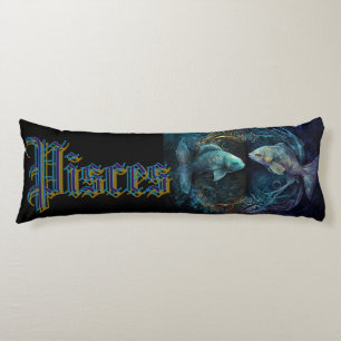 Pisces Zodiac Sign Body Pillow