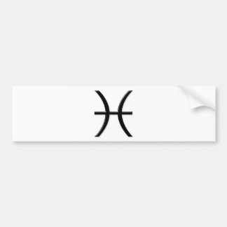 Pisces - Zodiac Sign Bumper Sticker