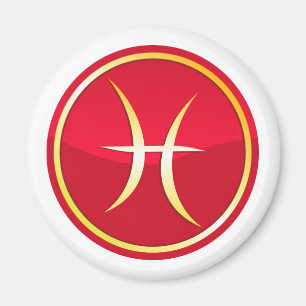 Pisces - Zodiac Signs Magnet