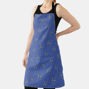Pisces Zodiac Symbol Element by Kenneth Yoncich Apron