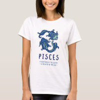 Pisces Zodiac T-Shirt – A Dreamer from the Depths