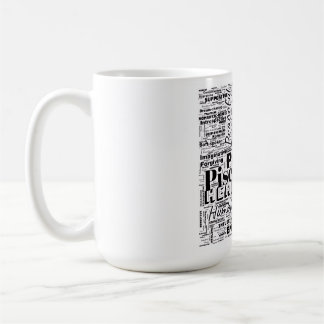 Pisces Zodiac Word Cloud Inspiration Coffee Mug
