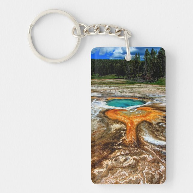 Piscine de courant ascendant de Yellowstone (Devant)
