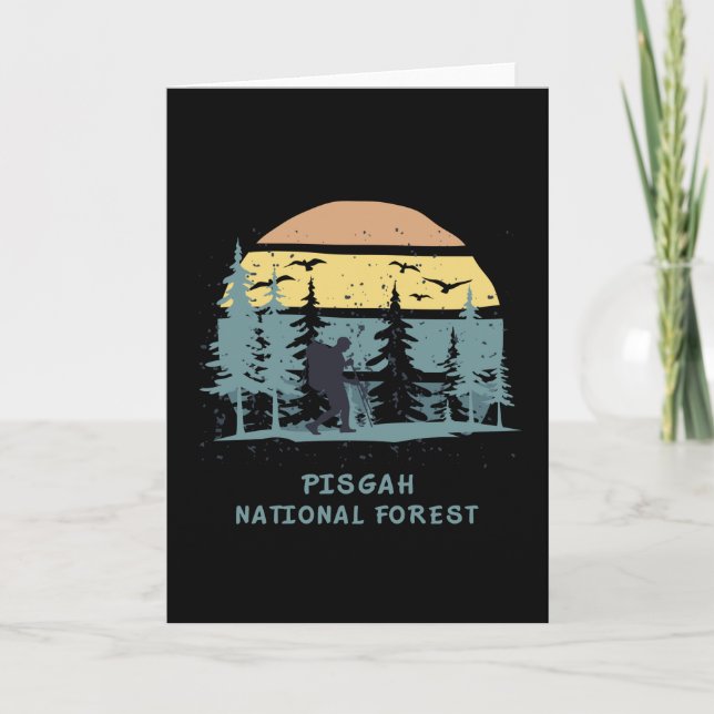Pisgah National Forest Card (Front)