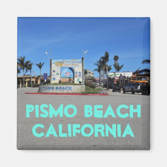 Pismo Beach California Magnet (Front)