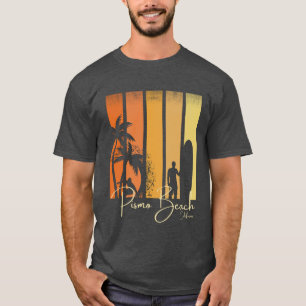 Pismo Beach California Surfing T-Shirt