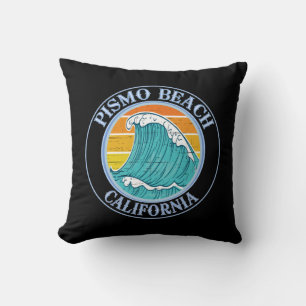 Pismo Beach California Throw Pillow