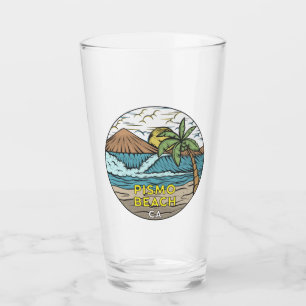 Pismo Beach California Vintage  Glass