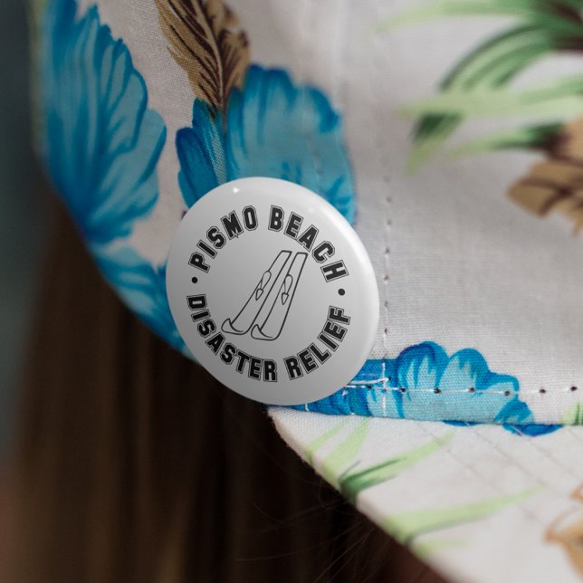 Pismo Beach Disaster Relief Button (Creator Uploaded)