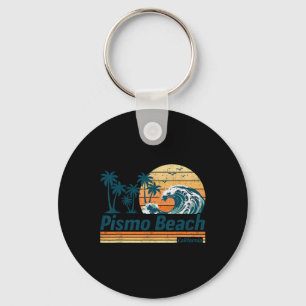 Pismo Beach Group Matching Family Vacation Summer Keychain