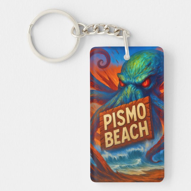 PISMO BEACH KEYCHAIN. (Devant)