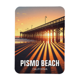 Pismo Beach Pier California Magnet