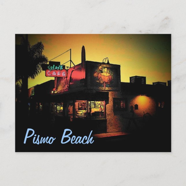 Pismo Beach Postcard (Front)