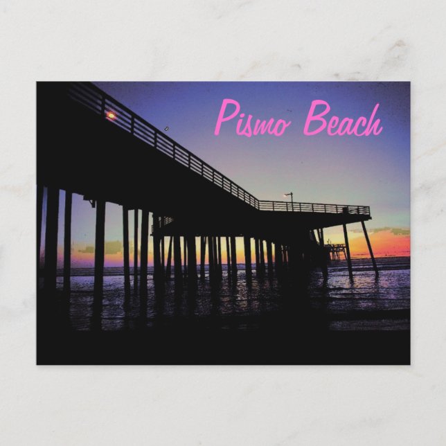 Pismo Beach Postcard (Front)