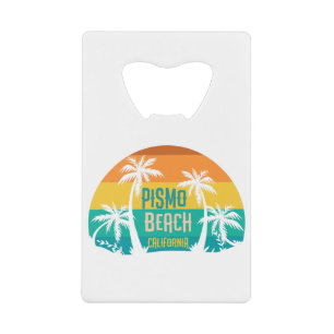 Pismo Beach Retro Credit Card Bottle Opener