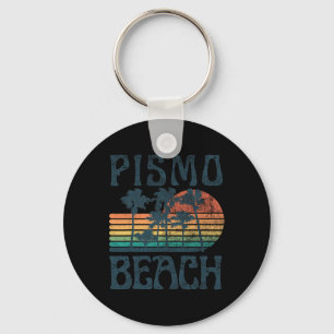 Pismo California Beach Summer Vacation Vintage  Keychain