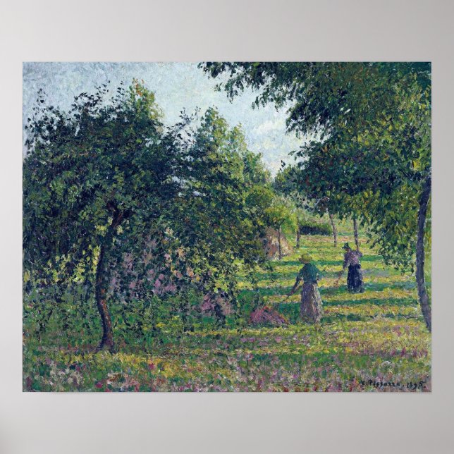 Pissarro - Apple Trees At Eragny 1895 Poster (Front)