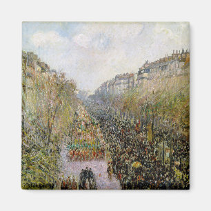Pissarro - Boulevard Montmartre, Mardi Gras Magnet