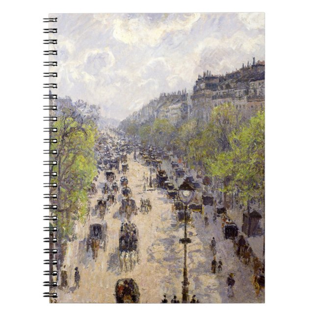 Pissarro - Boulevard Montmartre, Spring Notebook (Front)