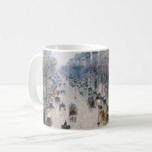 Pissarro - Boulevard Montmartre, Winter Morning Coffee Mug
