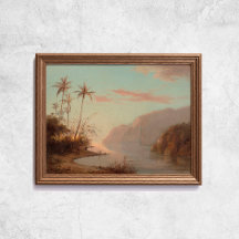 Pissarro Creek In St Thomas Famous Art