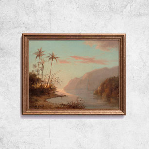 Pissarro Creek In St Thomas Famous Art Poster