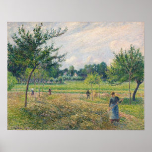 Pissarro - Haying Time 1902 Poster
