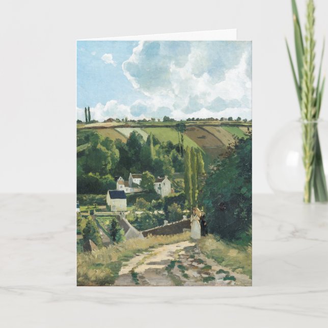 Pissarro - Jalais Hill, Pontoise, Card (Front)