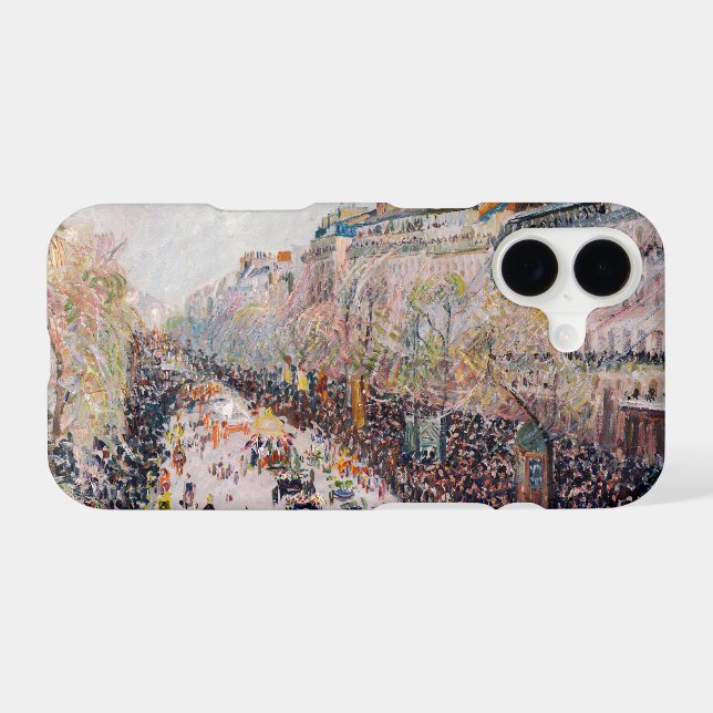 Pissarro - Montmartre, Mardi Gras sur le boulevard (Verso (Horizontal))