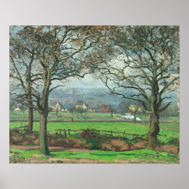 Pissarro - Near Sydenham Hill Poster (Front)