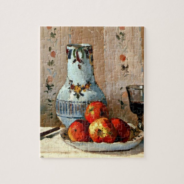 Pissarro - Still Life with Apples and Pitcher Jigsaw Puzzle (Vertical)
