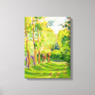 Pissarro's "Landscape at St Charles" Canvas Print
