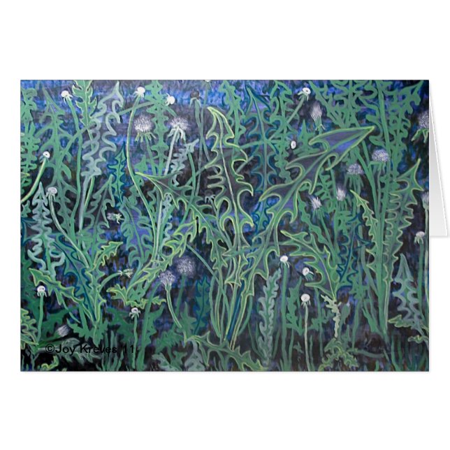 Pissenlits crépusculaires (Devant horizontal)