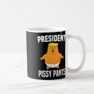 Pissy Pants Funny Baby Trump  Coffee Mug