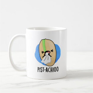 Pist-achioo Funny Sneezing Nut Pistachio Pun  Coffee Mug
