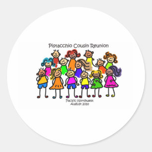 Pistacchio Reunion Sticker