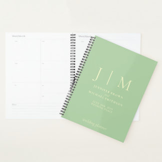 Pistachio & Cream Formal Simple Day Wedding